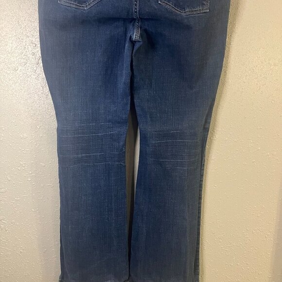 The Flirt Bootcut Dark Wash Old Navy Women's Jeans 29" Inseam 20" Waist - Picture 5 of 6